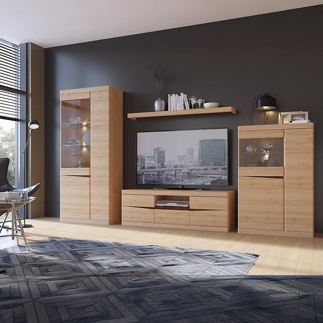 Vitrin Summer típus 06 3D san remo fényes/arusha/srs mdf