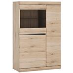 Vitrin Summer típus 32 N 3D san remo fényes/arusha/srs mdf