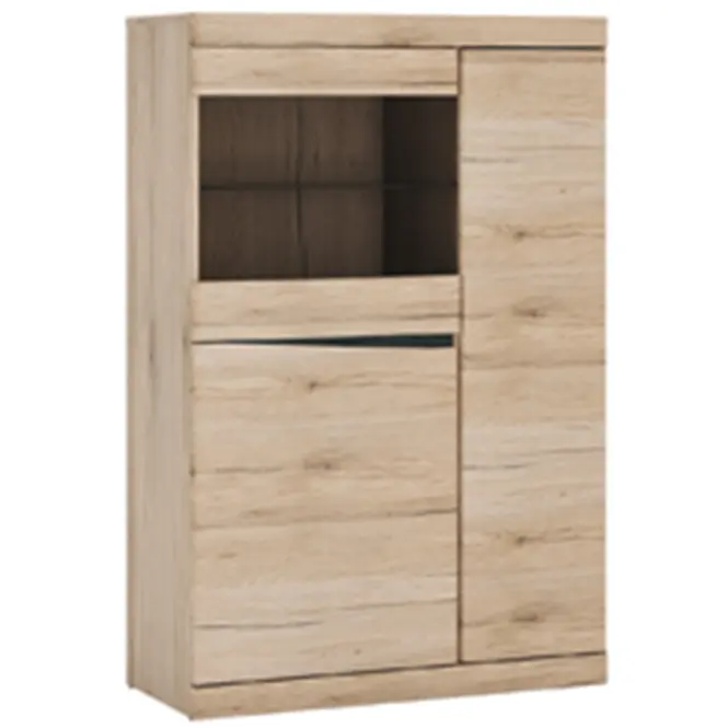 Vitrin Summer típus 32 N 3D san remo fényes/arusha/srs mdf