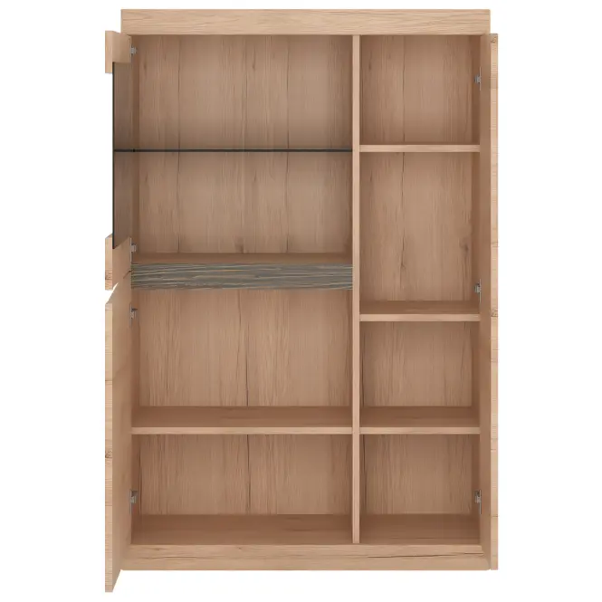Vitrin Summer típus 32 N 3D san remo fényes/arusha/srs mdf