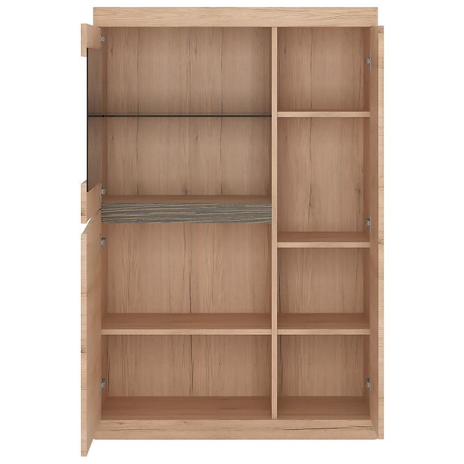 Vitrin Summer típus 32 N 3D san remo fényes/arusha/srs mdf