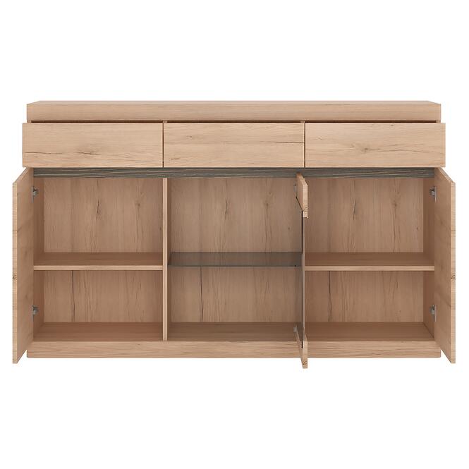Vitrin Summer típus 43 3D-3S san remo fényes/arusha/srs mdf