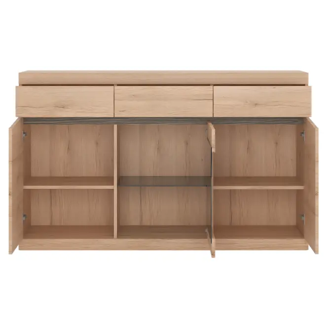 Vitrin Summer típus 43 3D-3S san remo fényes/arusha/srs mdf,3