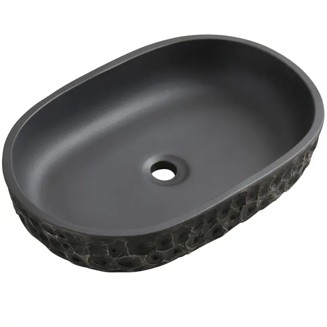 Mosdókagyló lapon Stone V