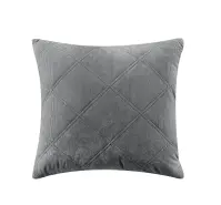 Párnahuzat Ela RQ-110 szürke 40x40 cm