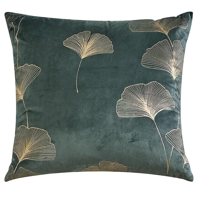 Párnahuzat Ginko zöld 40x40 cm