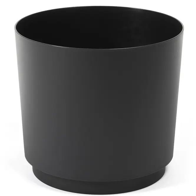 Virágcserép Aura 145 Recycled – fekete LA132-04