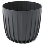 Virágcserép Mira 180 Recycled antracit LA516-82