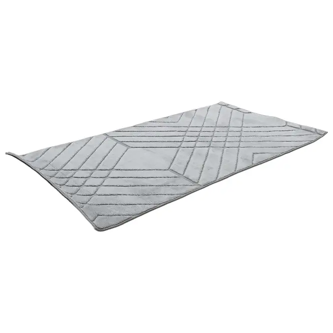 Szőnyeg Mary Microfiber 0,8/1,5 Mrd-852 ezüst