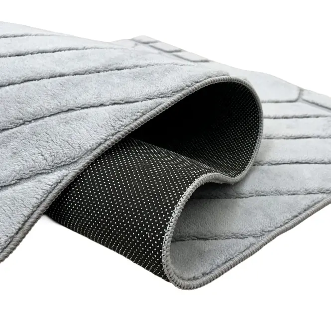 Szőnyeg Mary Microfiber 0,8/1,5 Mrd-852 ezüst