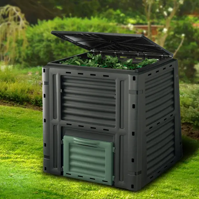 Komposztáló 450L 80x80x81 antracit 2040