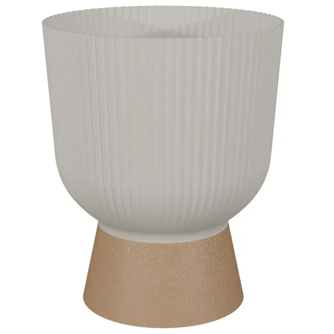 Virágcserép WTW30 30x35 fehér
