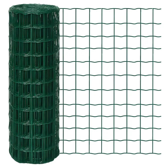 Hegesztett háló 1,5x20 m 100x75 zöld GME1520G
