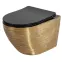 WC csésze Carlo Mini Tornado Gold Brush
