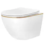 WC csésze Carlo Ini Tornado Gold Edge