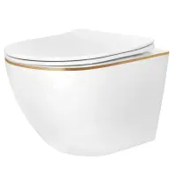 WC csésze Carlo Ini Tornado Gold Edge