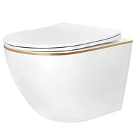 WC csésze Carlo Ini Tornado Gold Edge