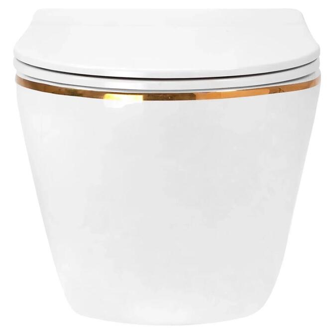 WC csésze Carlo Ini Tornado Gold Edge,2
