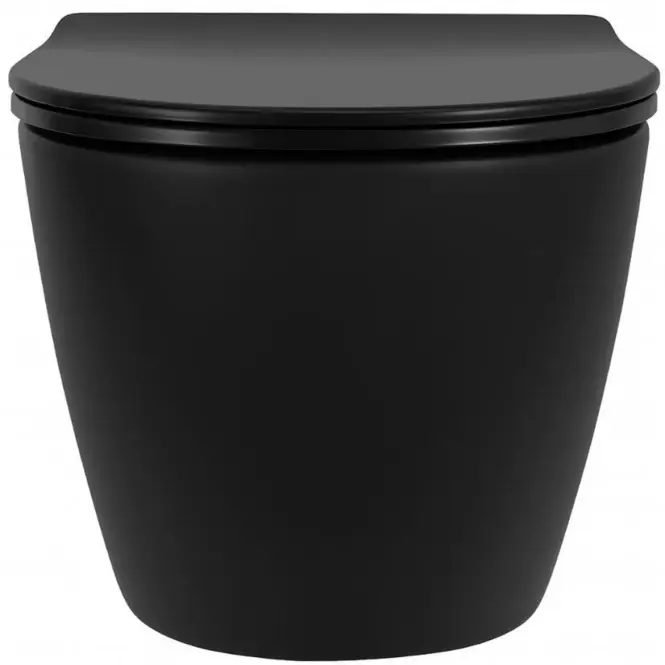 WC csésze Carlo Mn Tornado Black Matt,2