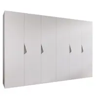 Szekrény Sandi 1-300 (2x150) fehér/kasmír