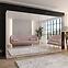 Szekrény Sandi 3-300 (3x100) fehér/kasmír,5