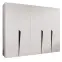 Szekrény Piano 1-250 fehér/fekete