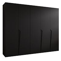Szekrény Piano 1-250 fekete/fekete