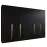 Szekrény Piano 1-300 (2x150) fekete/arany