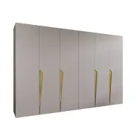 Szekrény Piano 1-300 (2x150) kasmír/arany