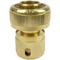 Gyorscsatlakozó - stop szeleppel, sárgaréz 3/4˝ AM5820C