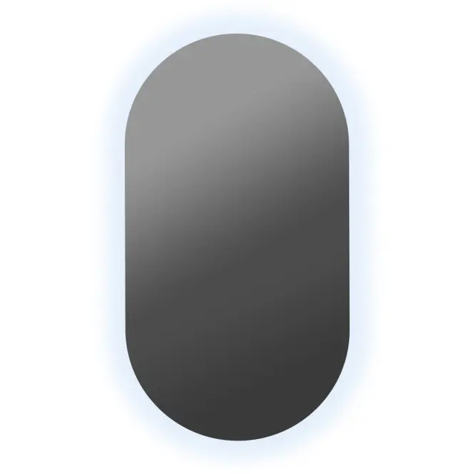 Tükör LED ovális 50x90