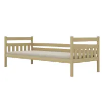 Ágy Dawid standard 90x200 természetes, nem lakkozott