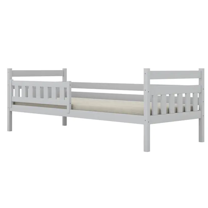 Ágy Dawid standard + korlát 80x200 fehér