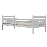 Ágy Dawid standard + korlát 90x200 fehér