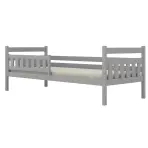 Ágy Dawid standard + korlát 80x180 szürke