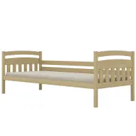 Ágy Tosia standard 80x160 természetes, lakkozott