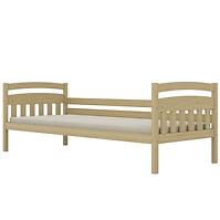 Ágy Tosia standard 90x180 természetes, lakkozott