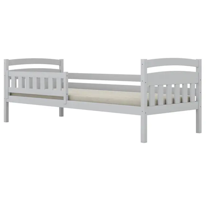 Ágy Tosia standard + korlát 80x180 fehér