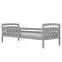 Ágy Tosia standard + korlát 80x160 szürke