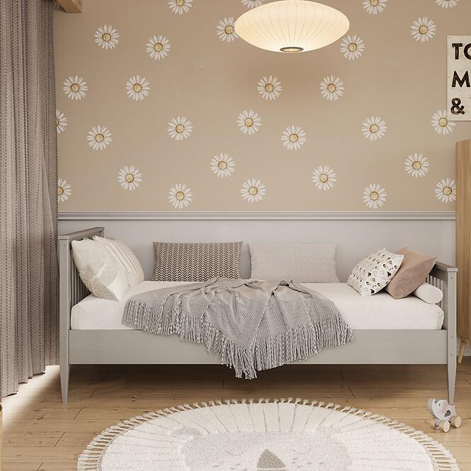 Ágy Emilia 80x160 szürke
