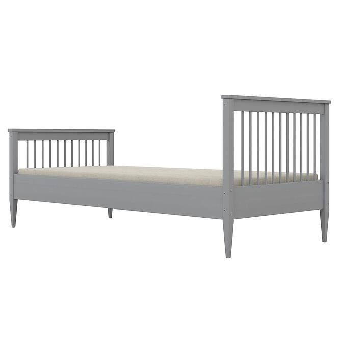 Ágy Emilia 90x180 szürke