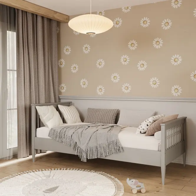 Ágy Emilia 90x180 szürke