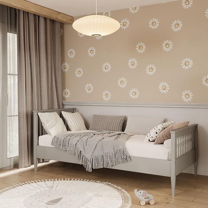 Ágy Emilia 90x180 szürke