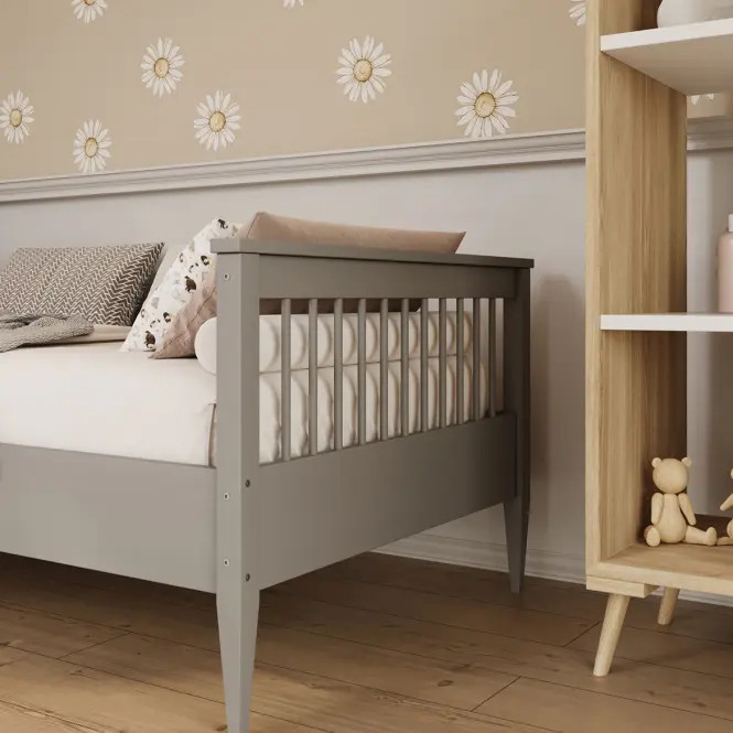 Ágy Emilia 80x200 szürke