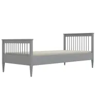 Ágy Emilia 90x200 szürke