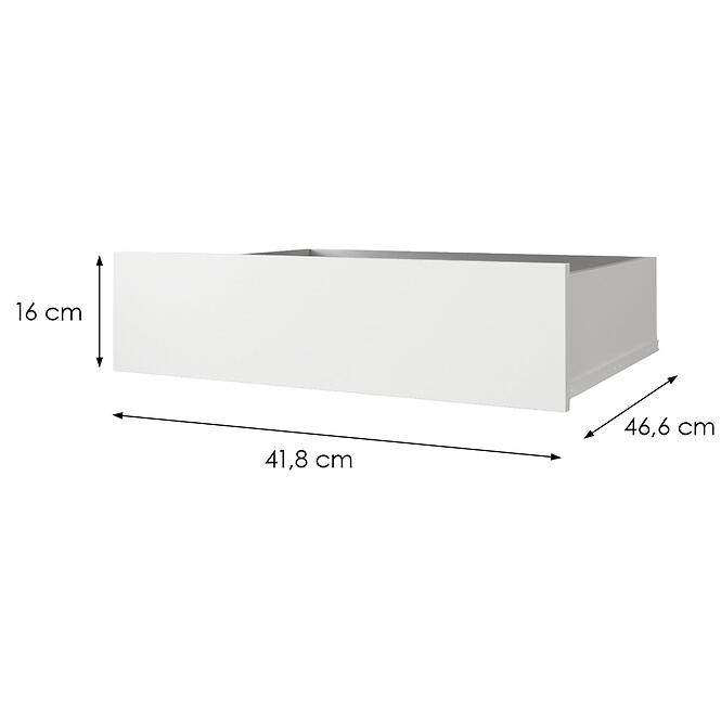 Készlet Fiók ( 2 Szt. )GŁ62 100 fehér