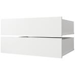 Készlet Fiók ( 2 Szt. )GŁ62 250 fehér