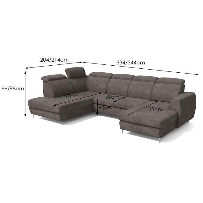 Sarokgarnitúra szett Fancy P Vibe 28