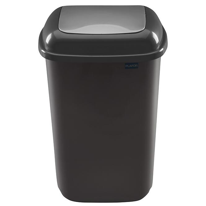 Quatro hulladékgyűjtő 28L ezüst 610-07 48PK