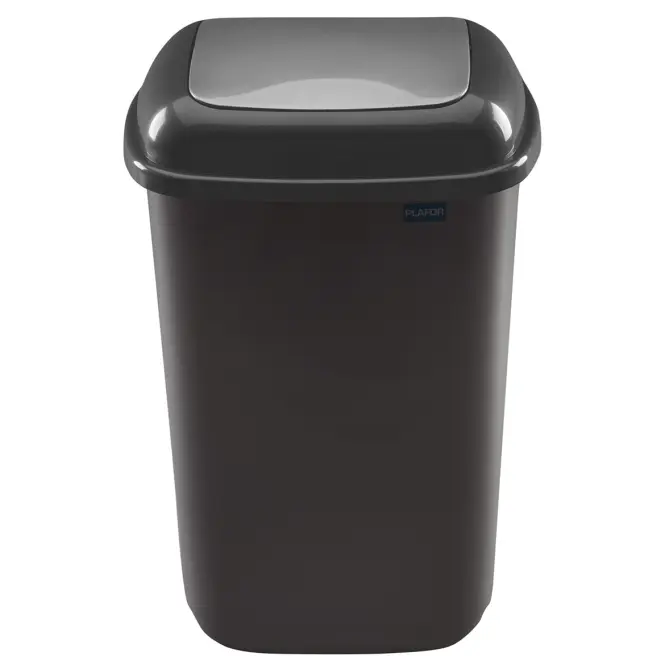 Quatro hulladékgyűjtő 28L ezüst 610-07 48PK